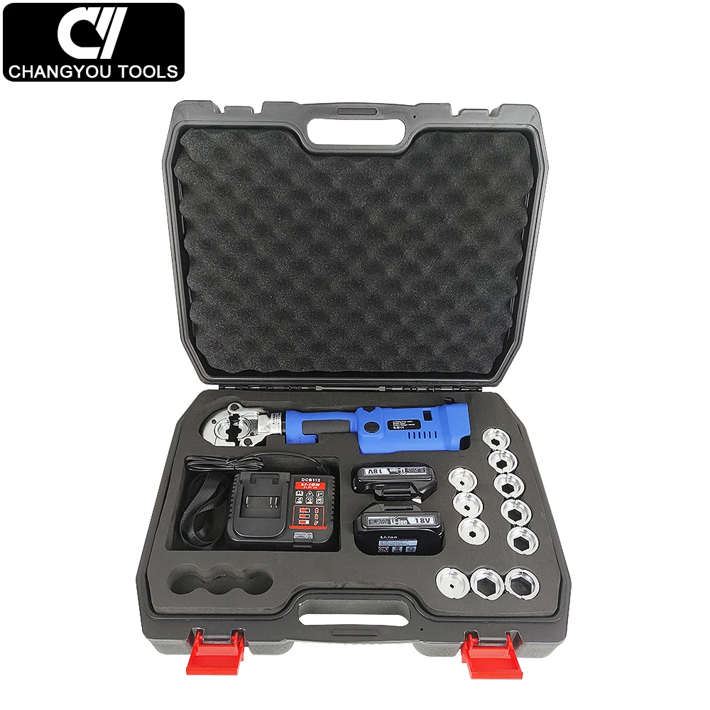 LS-300 Hydraulic battery powered  cable crimping tools  professional compression electric crimping tool