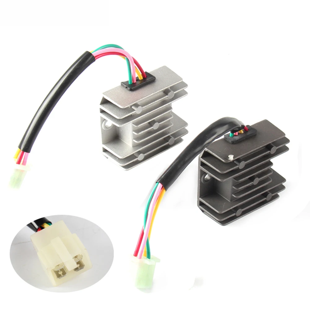 4 Wires Voltage Regulator Rectifier Motorcycle Boat Motor Mercury ATV GY6 50 150cc Scooter For Moped JCL NST TAOTAO Accessories