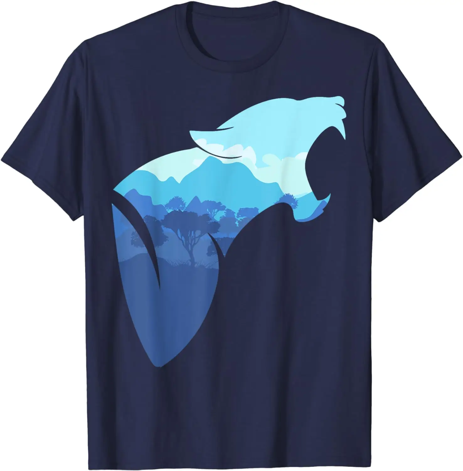 Summer 2024 New Animal Lovers in Nature with Puma Silhouette Vintage T-shirt