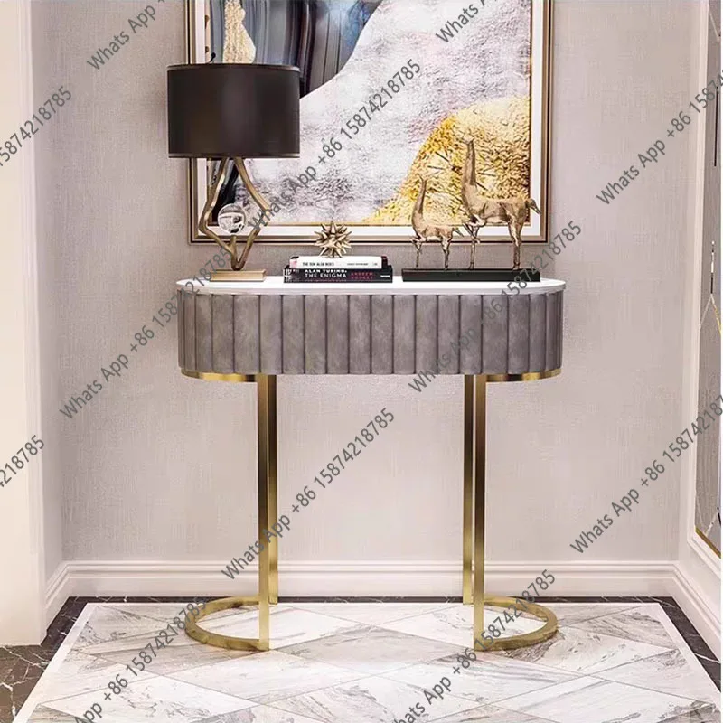 A Simple Storage Entryways Table Trendy Modern Exquisite Beauty Console Table Nordic Premium Muebles De Sala Living Room Furnitu