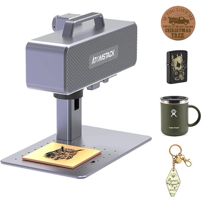 

Atomstack M4 1064NM Engraving Machine 20W Handheld Marking Machine Etching Tools for Plywood Acrylic Paper