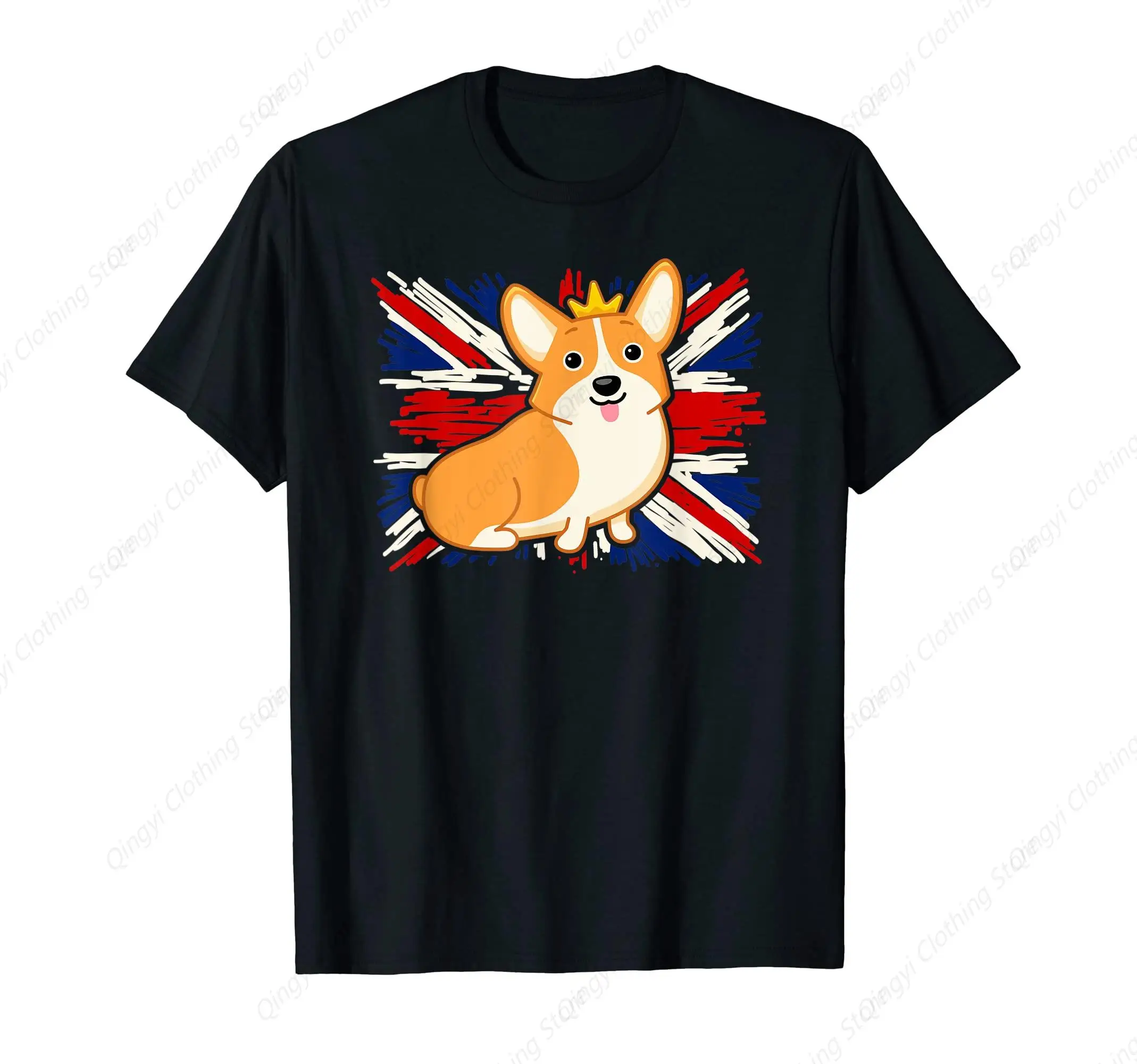

Cute corgi dog in crown T-Shirt
