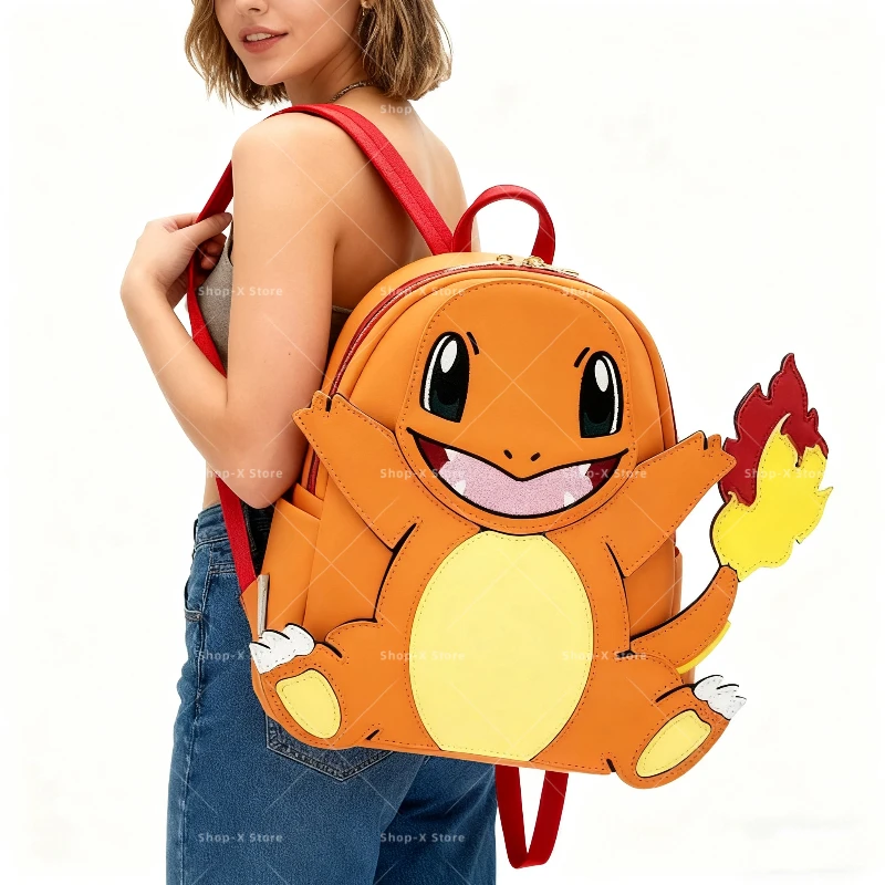 pokemon-charmander-cute-backpack-children-students-large-capacity-casual-soft-high-quality-backpack-surprise-birthday-gift