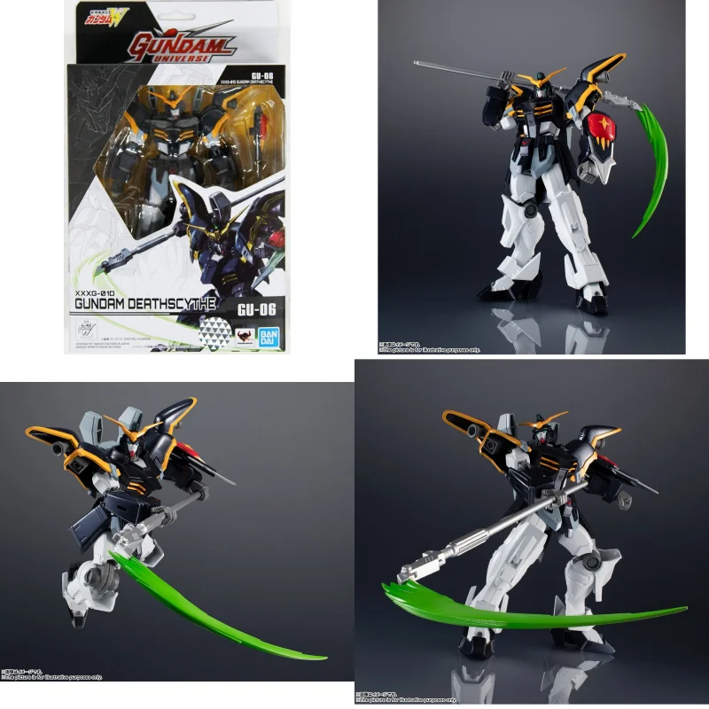 

В наличии Bandai Mobile Suit Gundam Deathscythe Xxxg-01d Gundam Universe Gu-06 Gundam Wing Фигурка Коллекционная модель
