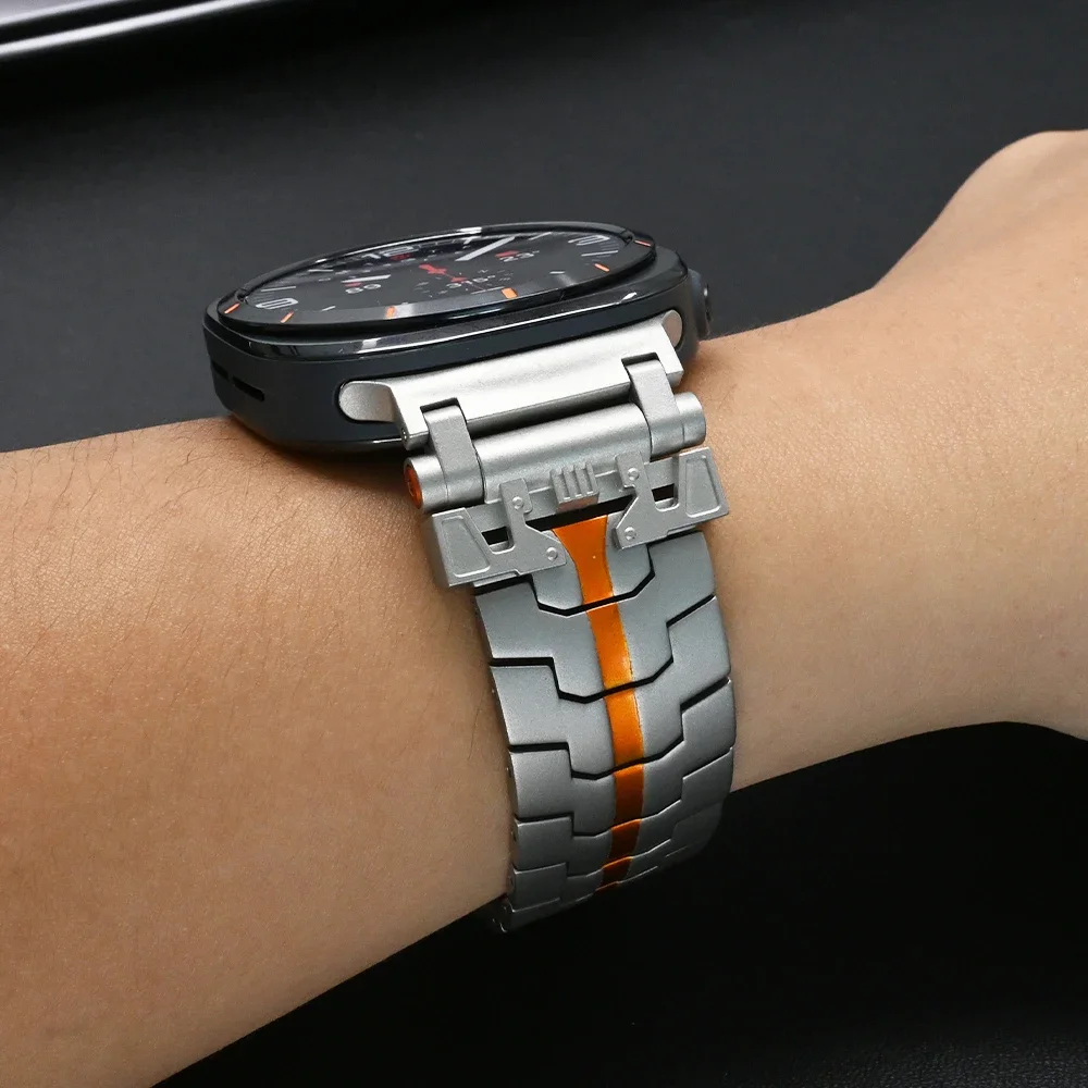 

Браслет из нержавеющей стали для Samsung Galaxy Watch Ultra 47 мм, деловой ремешок для SAMSUNG 7 GALAXY ULTRA 47 мм