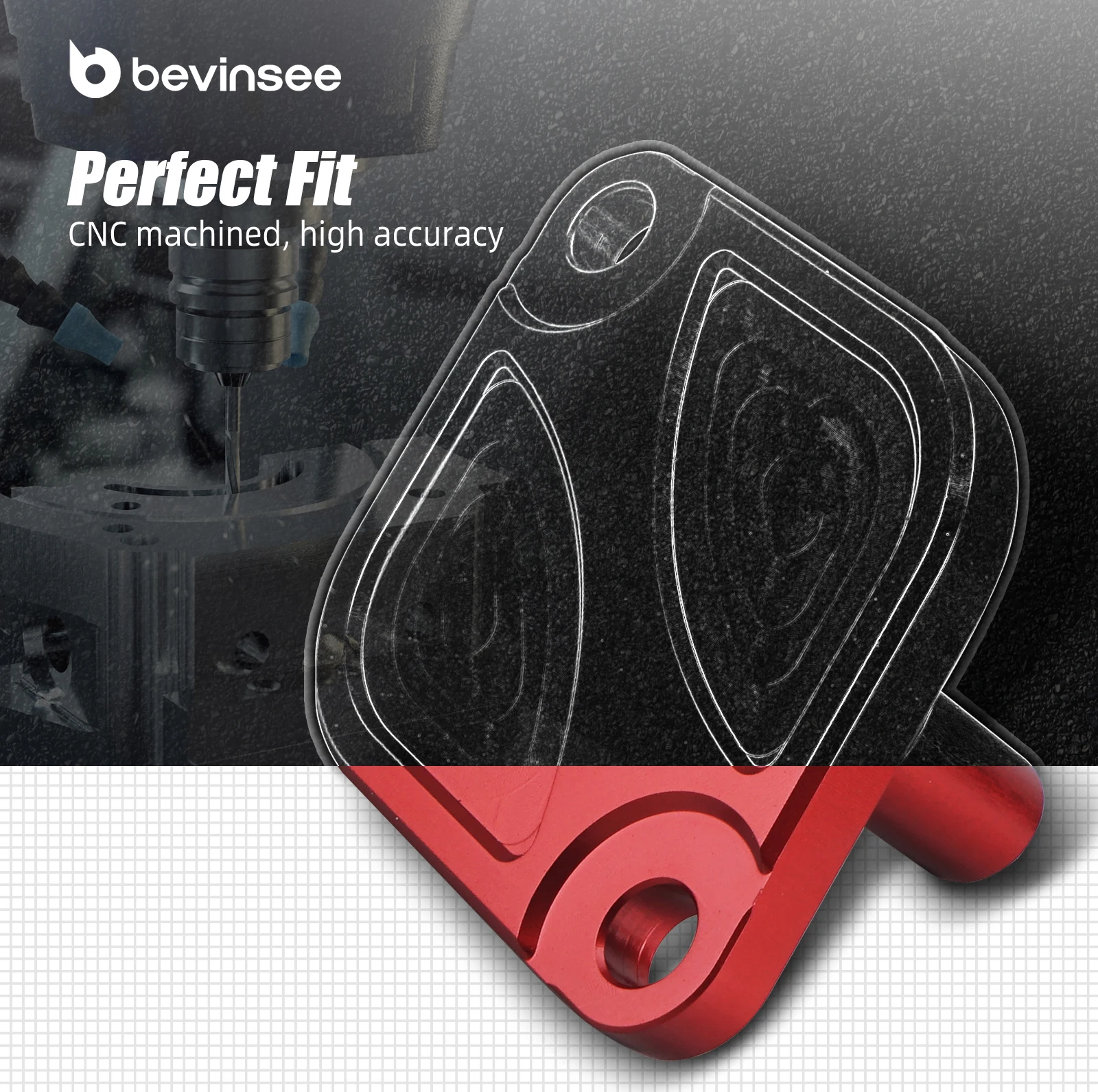 BEVINSEE Oil Thermostat Housing Plugs Billet Aluminum for N54 N55 S55 Engines for BMW E90 E92 E93 E91 E60 E82 F10 F30 F20 X3 F25 view 3