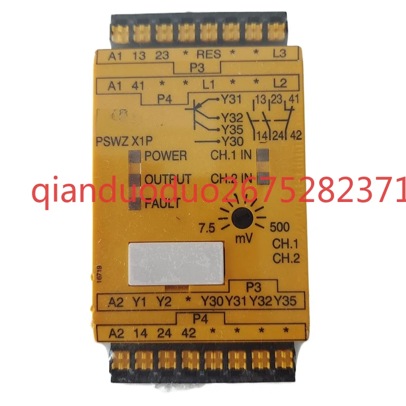 New For Pilz PSWZ X1P C 0,0075-0,5V/24-240VAC 787951 Safety Relay Module