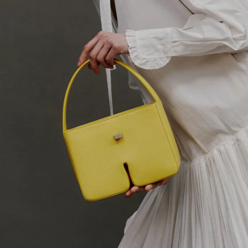 

Luxury Brand Designer Ladies Bag Fashion Retro Simple Solid Color New In Handbag Personalized Trend Versatile Women's Bags