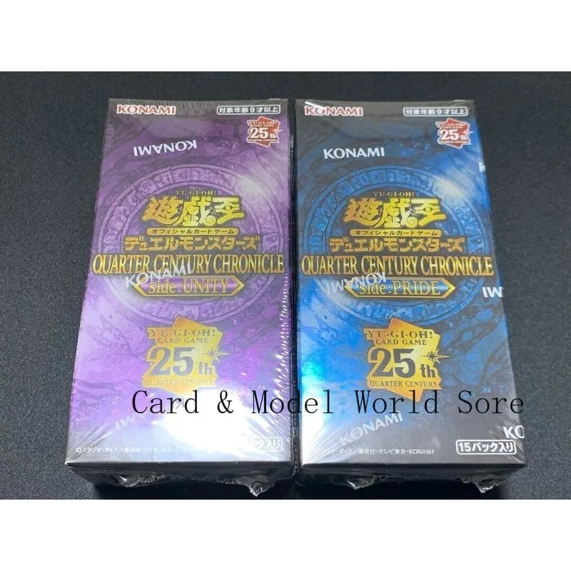 

Yu-Gi-Oh Duel Monsters QUARTER CENTURY CHRONICLE Side UNITY & PRIDE Box Japanese Konami Official