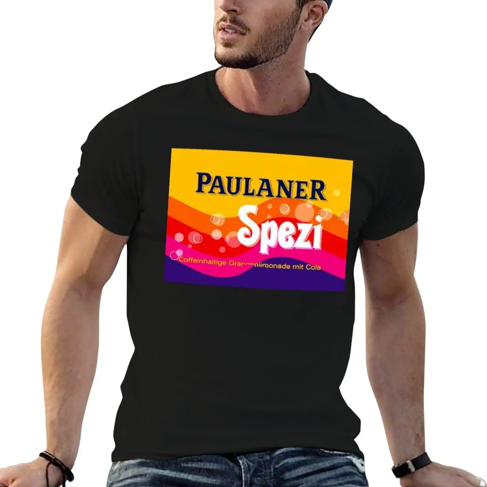 Paulaner Spezi T-Shirt oversizeds anime t shirts mens graphic t-shirts