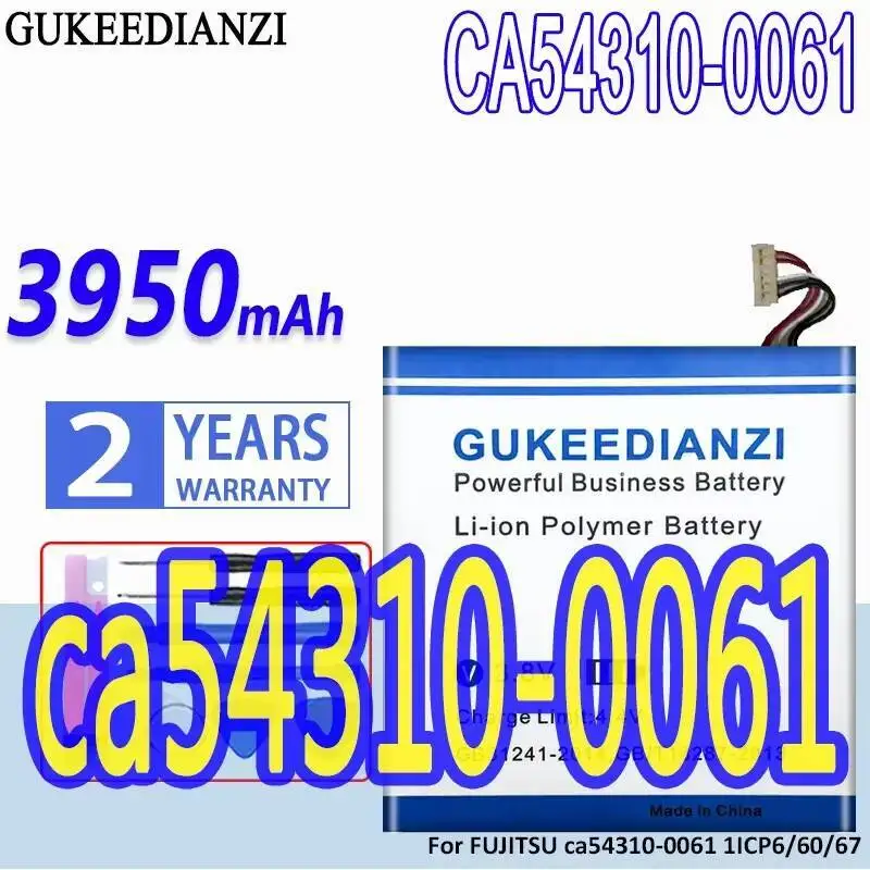 

3950 мАч для Fujitsu Ca54310-0061 1ICP6 60 67 Замена аккумулятора мобильного телефона премиум-класса