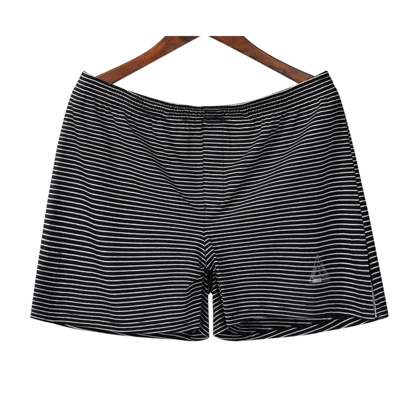 Men's Cotton Striped Boxer Briefs Breathable Comfortable Underwear Casual Home Shorts Aro Pants Men's Clothing - Image 6