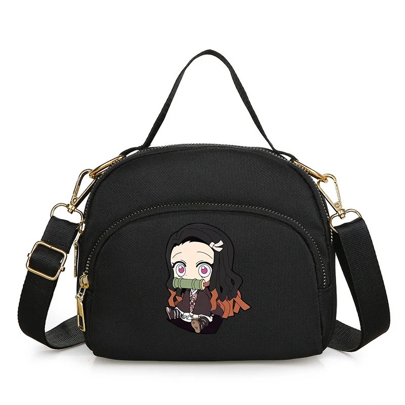 Demon-Slayers Anime Kamado Nezuko Kamado Tanjirou bolso de mujer bolso de hombro bolsos de señora bolsos cruzados para mujer bolsos bolso de mujer