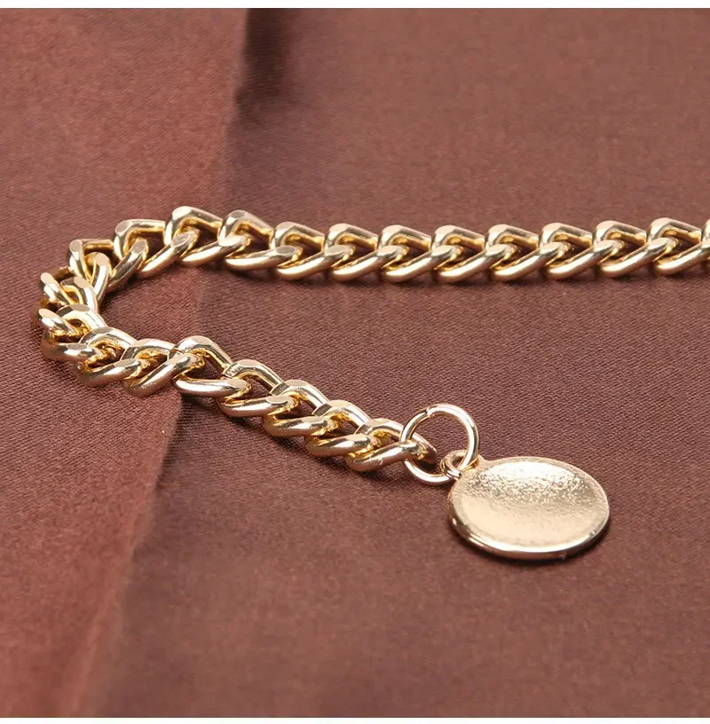 Chain Dress Jacket Sweater Decorative Belt Ladies Desinger Waist Chains Fashion Chain Waist Belts for Women Clothing Accessories