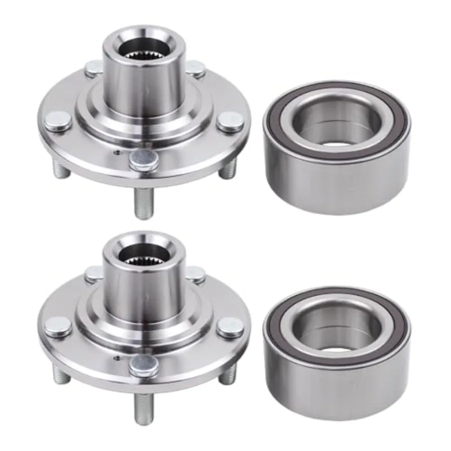 

Front Driver and Passenger Side Wheel Hub Bearing Assembly Compatible with Honda Accord 2008-2012 Crosstour 2010-2015 Acura TSX