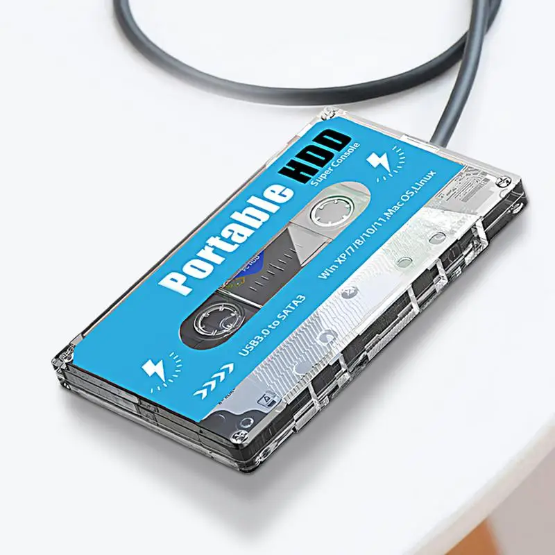 أقراص القرص الصلب الخارجية Super Console Batocera 500G المدمجة في 60000 ألعاب ريترو 70 محاكيات كلاسيكية للتلفزيون والكمبيوتر المحمول