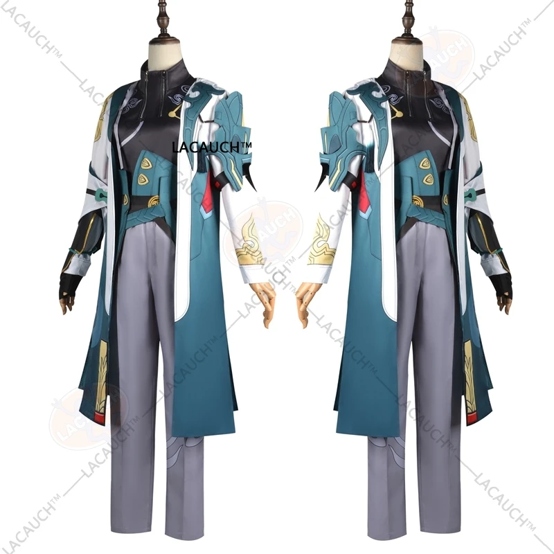 เกม Honkai: Star Rail Dan Heng คอสเพลย์ชุดวิกผมหมวก Elf หูต่างหูถุงมือฮาโลวีน Carnival Party บทบาทเล่นชุด