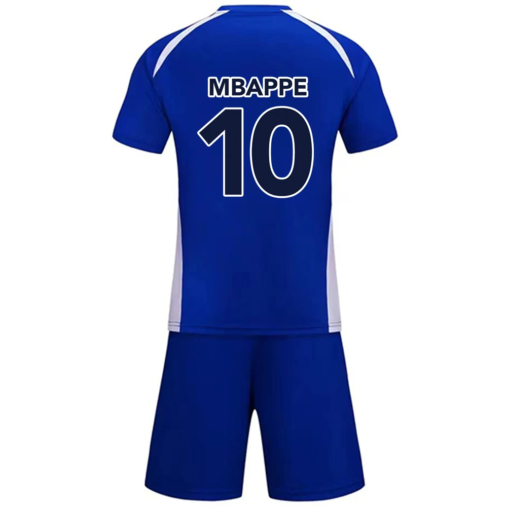 Nuova tuta sportiva per bambini boy girl Football Fans shirt Training wear games Shirt Kids set basket Jersey Kit