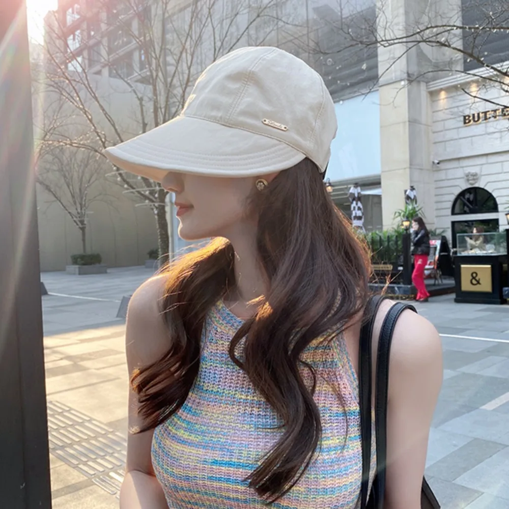 

Wide Brim Fisherman Hat New UV Protection Foldable Sunscreen Cap Adjustable Bucket Panama Cap Outdoor Sports