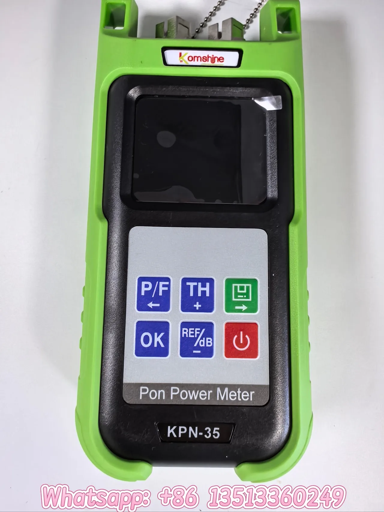 مقياس طاقة بصري صغير عالي الجودة لمعايرة أجهزة اختبار طرفية الألياف الضوئية 1310nm 1490nm 1550nm