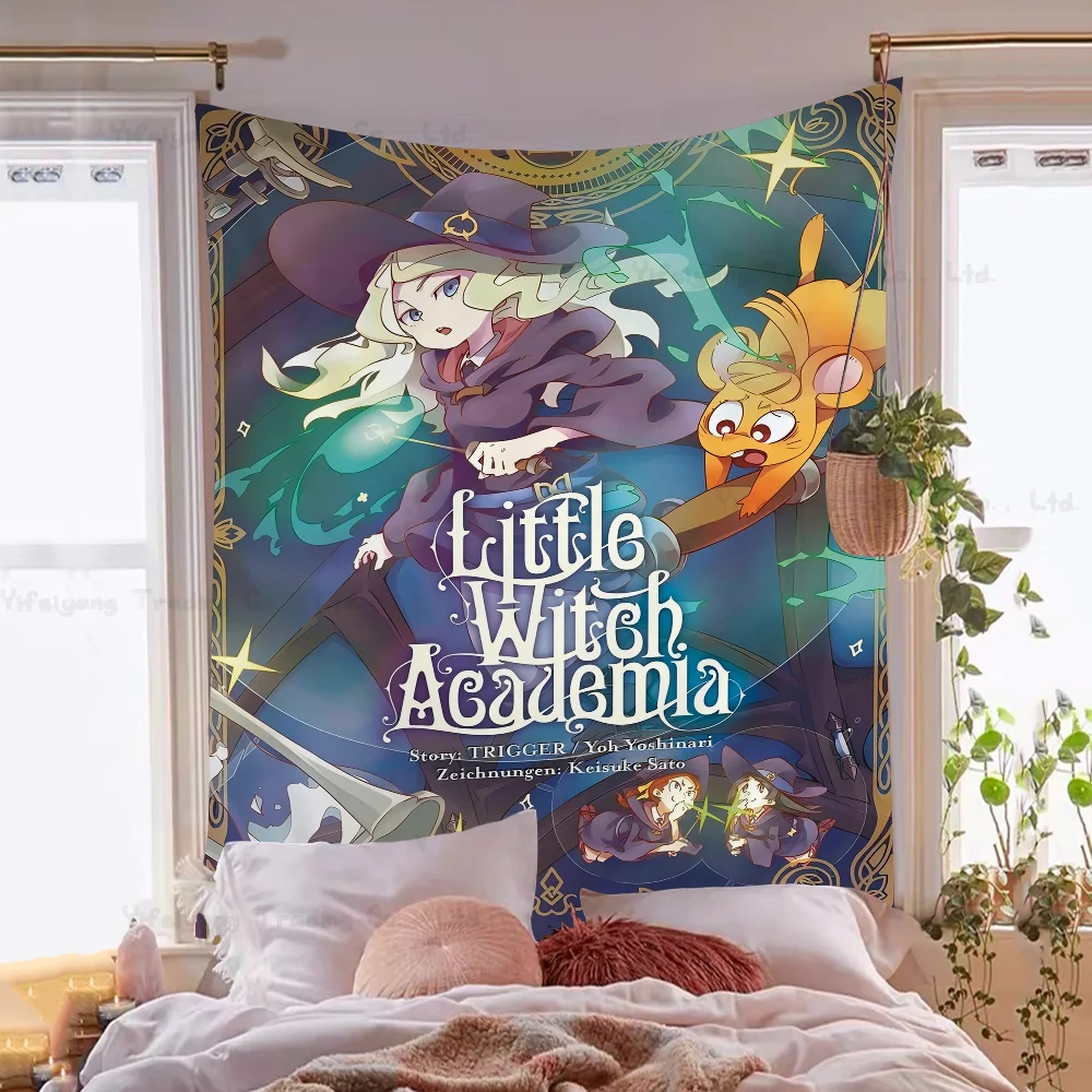 Little Witch Academy Hanging Bohemian Tapestry Cheap Hippie Hanging Bohemian Wall Tapestries Mandala Wall Hanging Home Decor