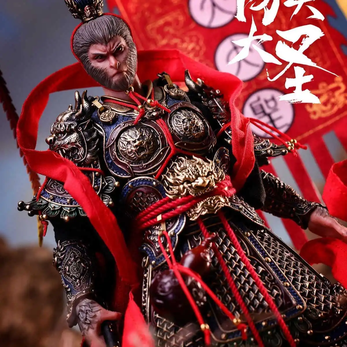 

Longtian Sun Wukong Gu Hua 1/12th Scale Anime Action Figures Gh001 Gh002 Gh003 Gh004 Collectable Moveable Model Gk Ornaments