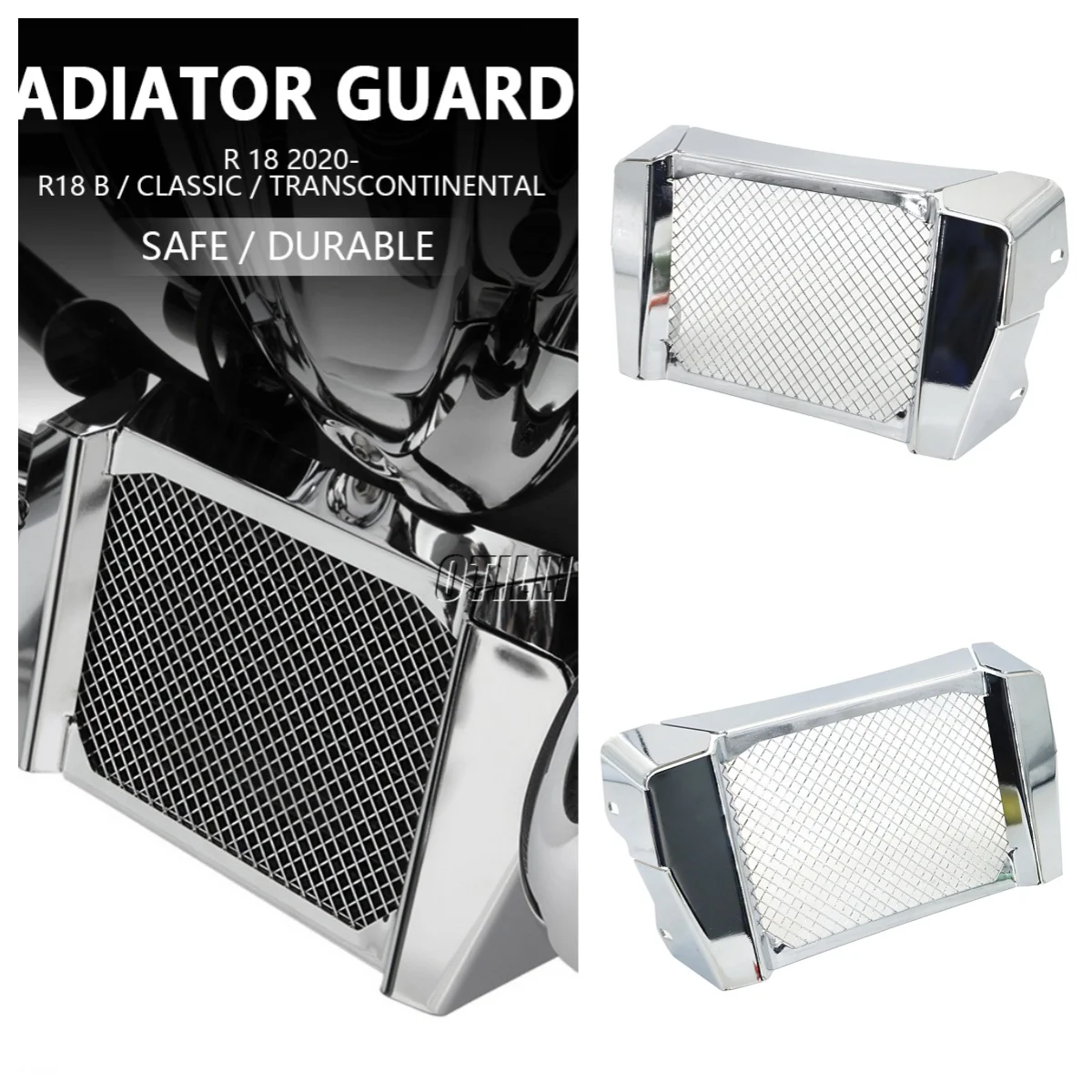 Stainless Steel Motorcycle Radiator Cover For BMW R18 B/Classic/Transcontinental Sliver Protective Grille Guard Moto Accessories