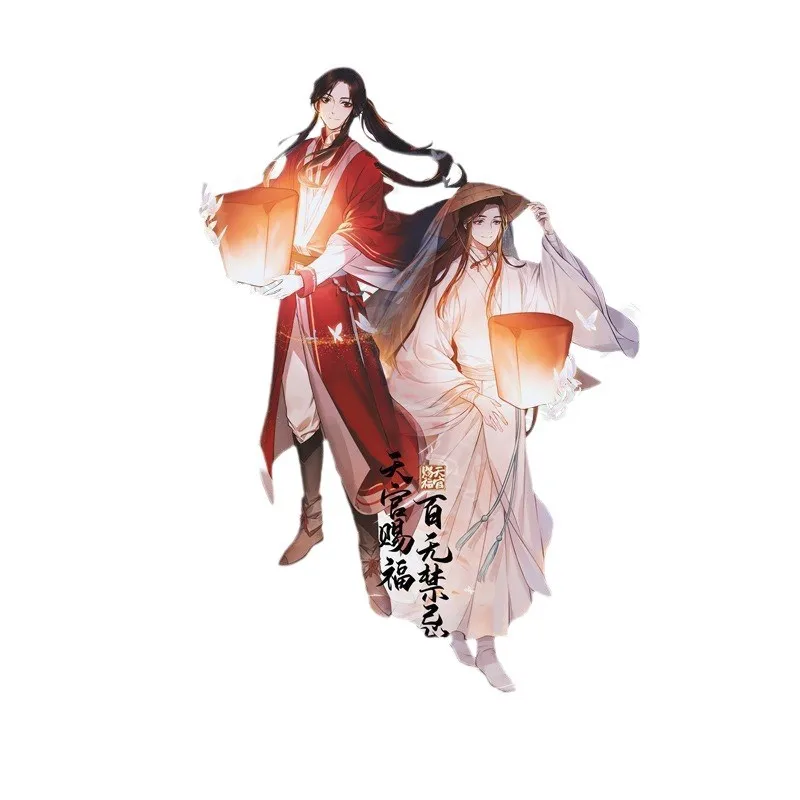Anime Heaven Official’s Blessing Keychain Acrylic Xie Lian Hua Cheng Stand Tian Guan Ci Fu  Model Plate Desk Figure Couple 15cm