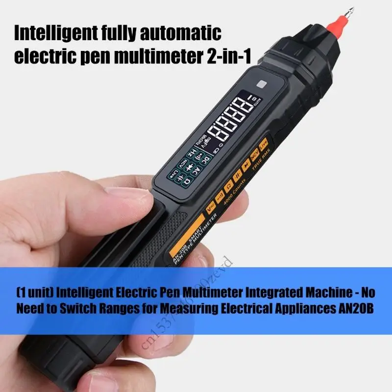 Multimeter with LED Light for Voltage NCV Diode Detection Tester P9YB