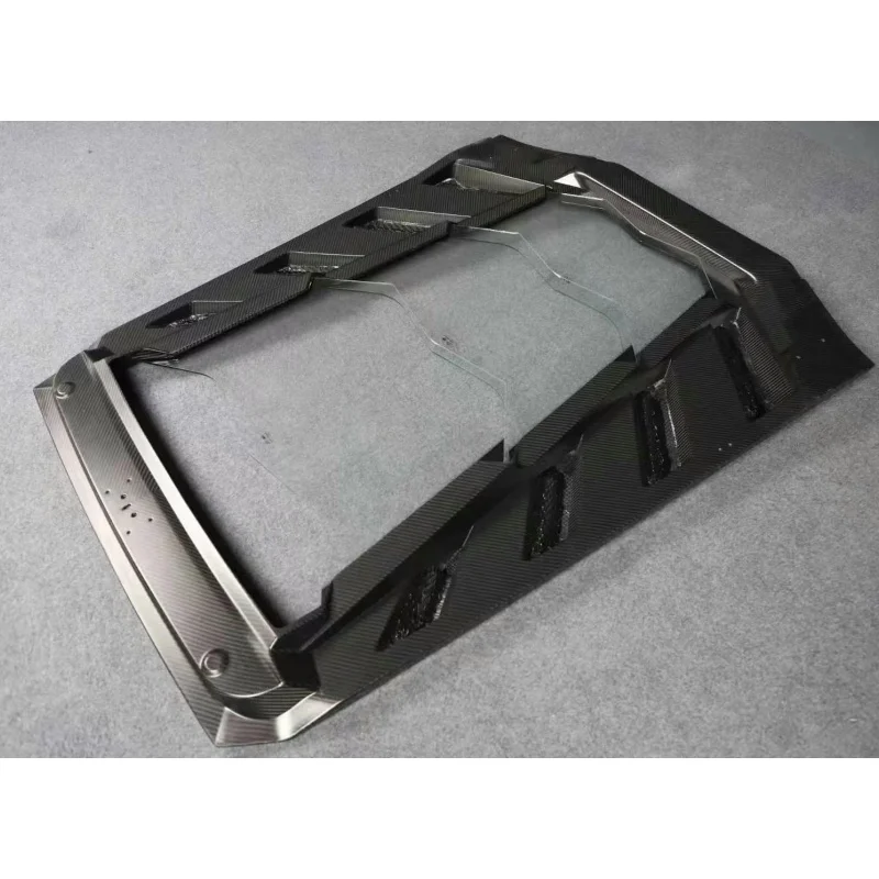 

Used for Lamborghini LP580 LP610 Modified M-style Carbon Fiber Engine Hood,car accessories
