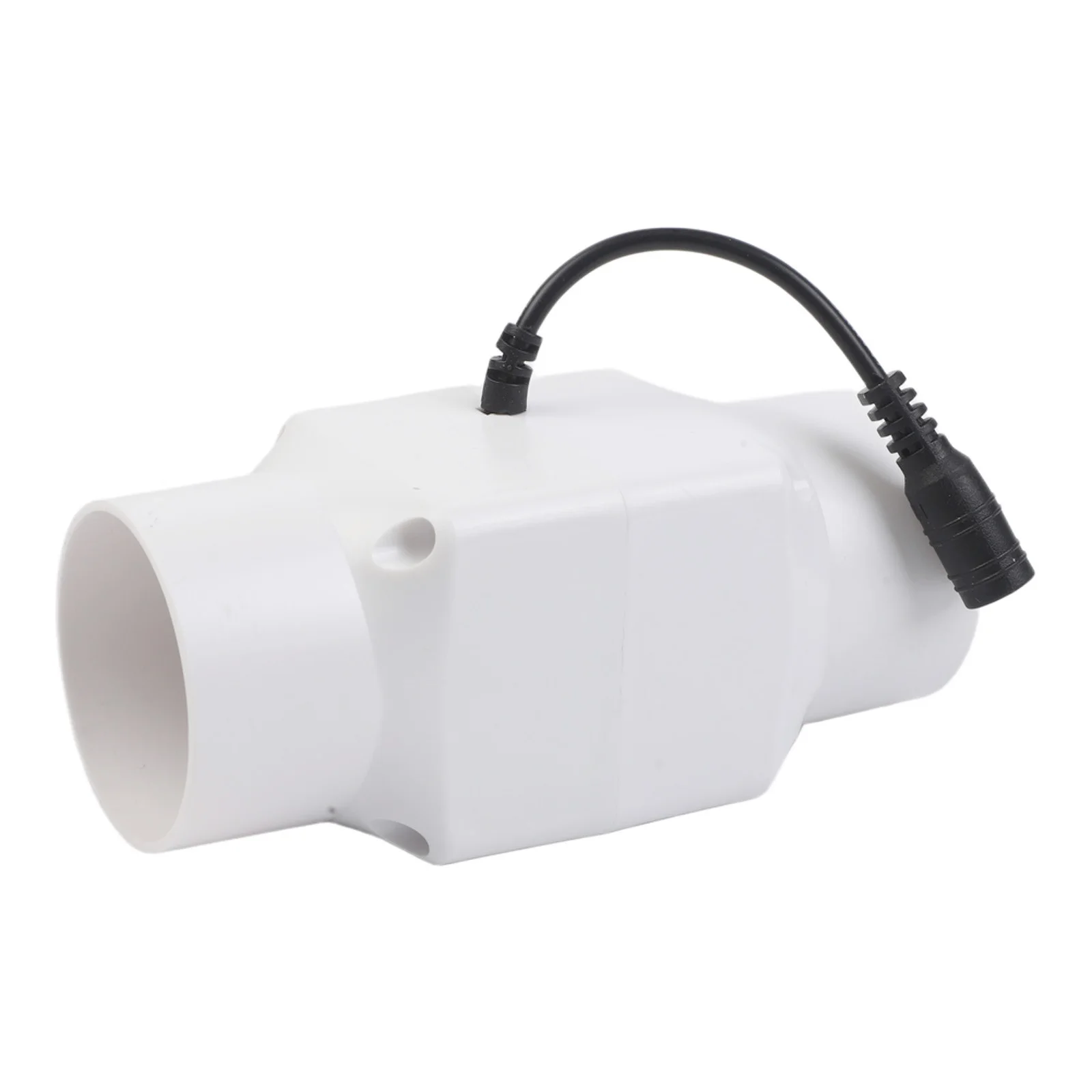 Indoor Ventilation Duct Fan Quiet Operation Sturdy PVC Construction Versatile Applications Easy Installation Battery