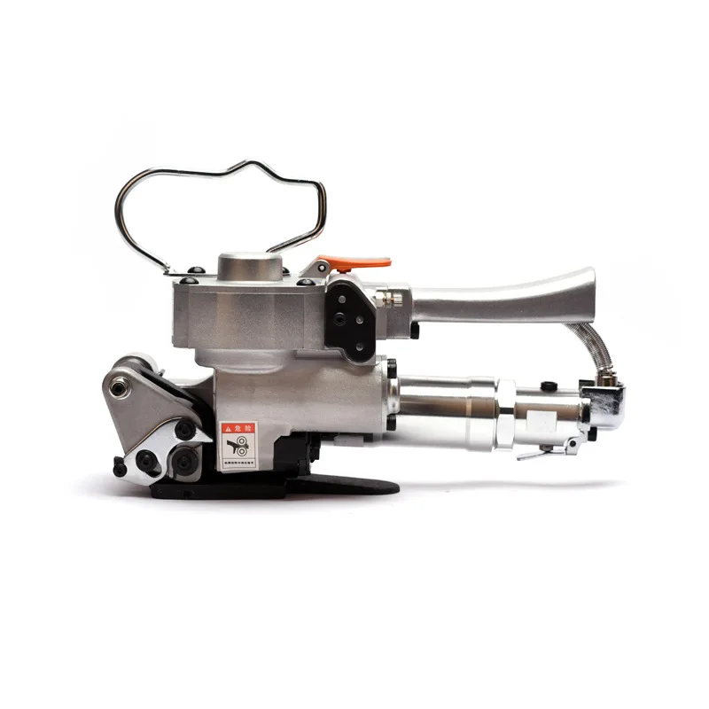 

A19 Portable buckle-free strapping machine, hot melt pneumatic plastic steel belt, automatic tightener