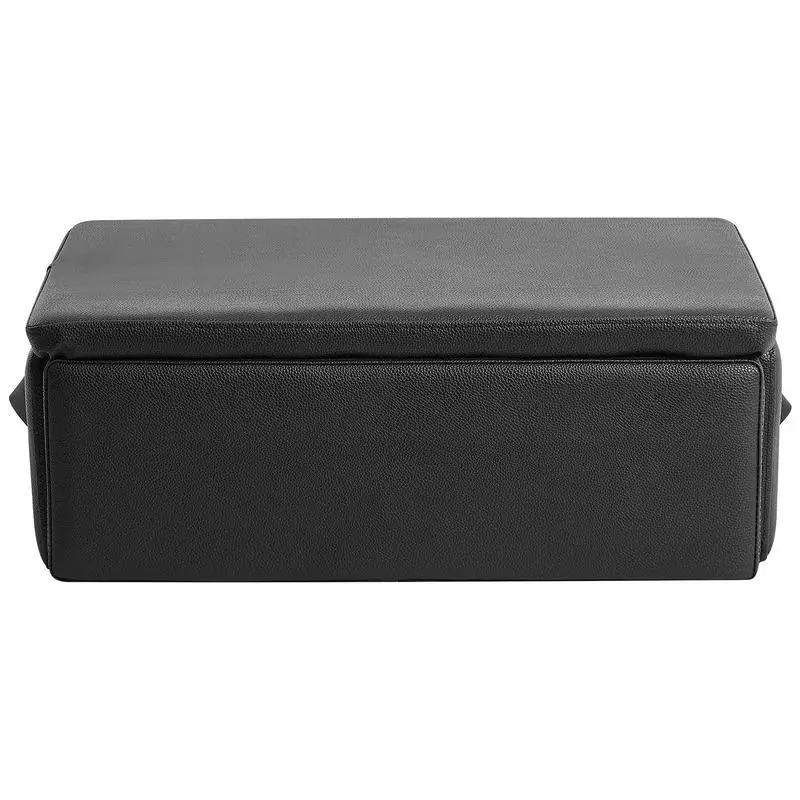 

Pilates Box for Reformer (625 x 435 x 240 mm) Pilates Reformer seat box for exercises, high-quality Pilates accessory made of PU and wood, improves strength, balance, range of motion, black