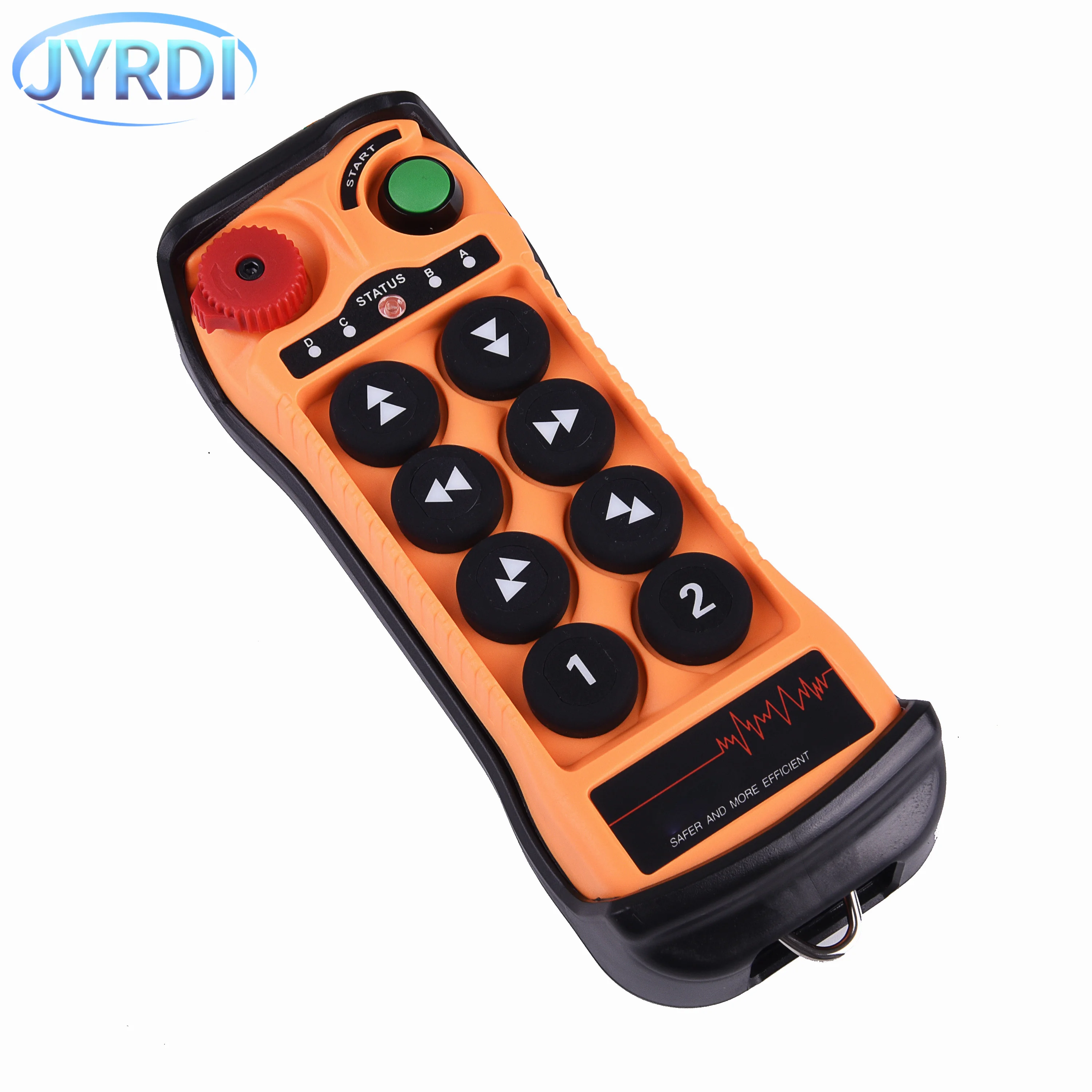 Q808 Double speed Industrial Wireless Radio Crane Remote Control switches Hoist track overhead bridge Crane Controller Lift