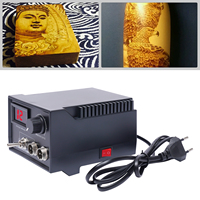 Wood Burning Machine Kit, 220V 60W Digital Display Wood Burning Machine With Digital Display, Pyrography Machine