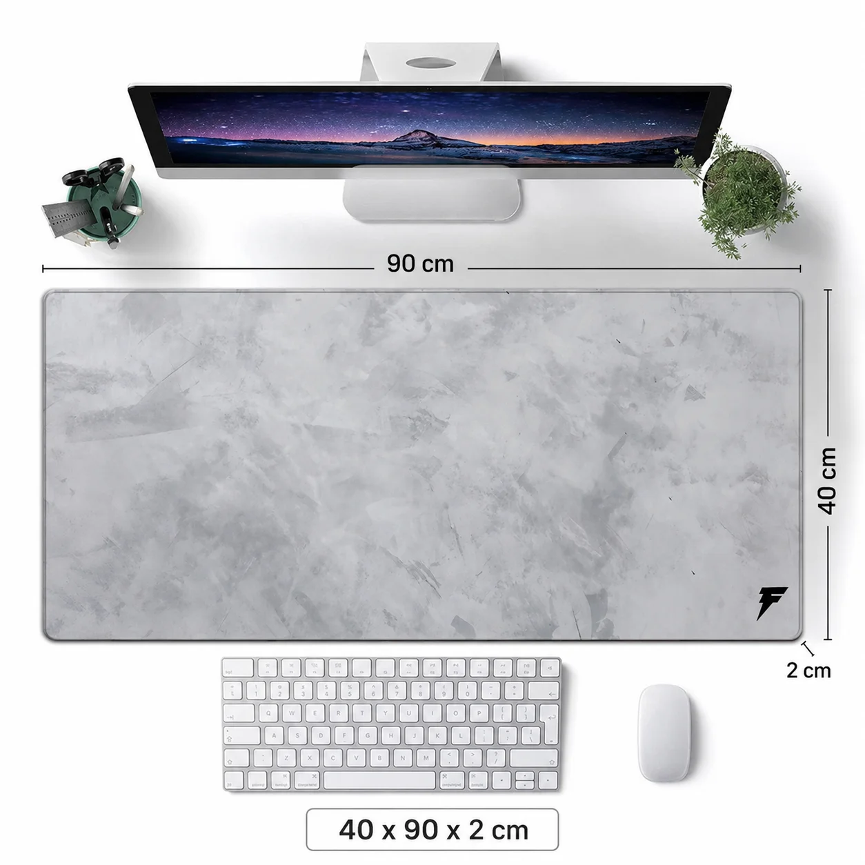 Large Size Office Desk Protector Mat PU Leather Waterproof Mouse Pad Desktop Keyboard Desk Pad Gaming Mousepad PC Accessories