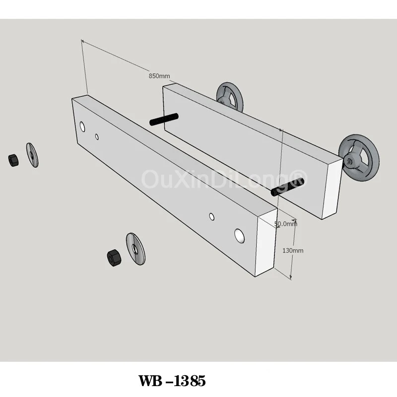 1Set completo Moxon morsa, WB-1385 MOXON, lavorazione del legno banco morsa faggio morsetto GF941