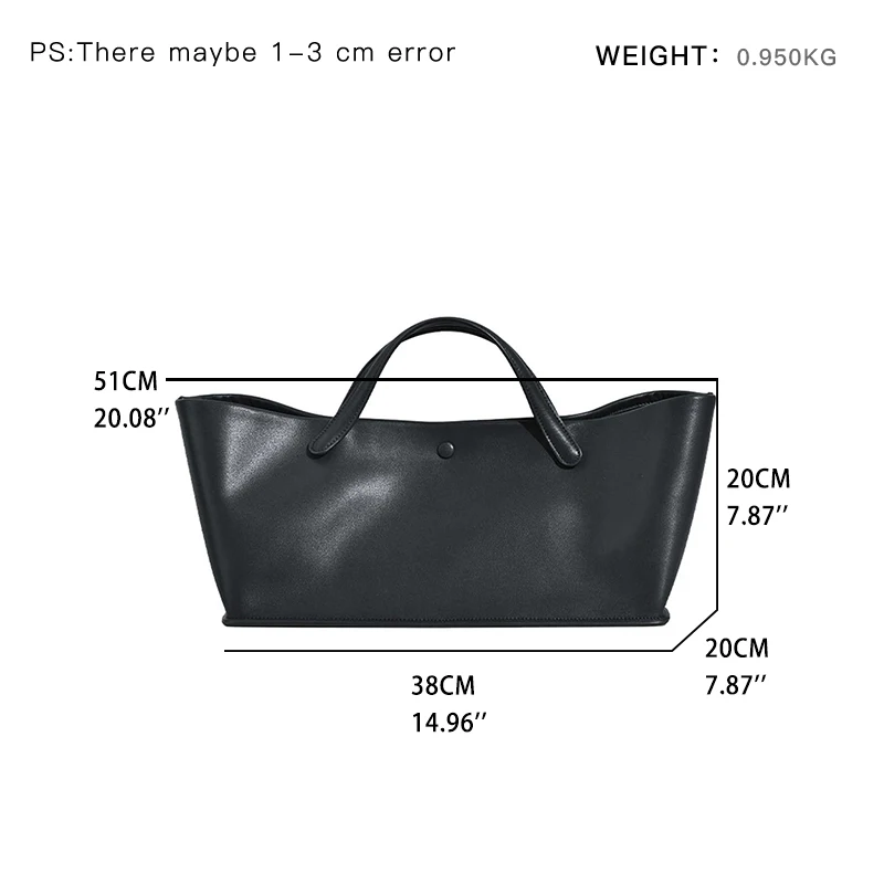 CKKUI خمر الجلد المدبوغ حقيبة يد جلدية أصلية حقيبة يد كلاسيكية جلد البقر الاتجاه العلامة التجارية المرأة خمر التسوق محفظة الحقيبة سعة كبيرة #2