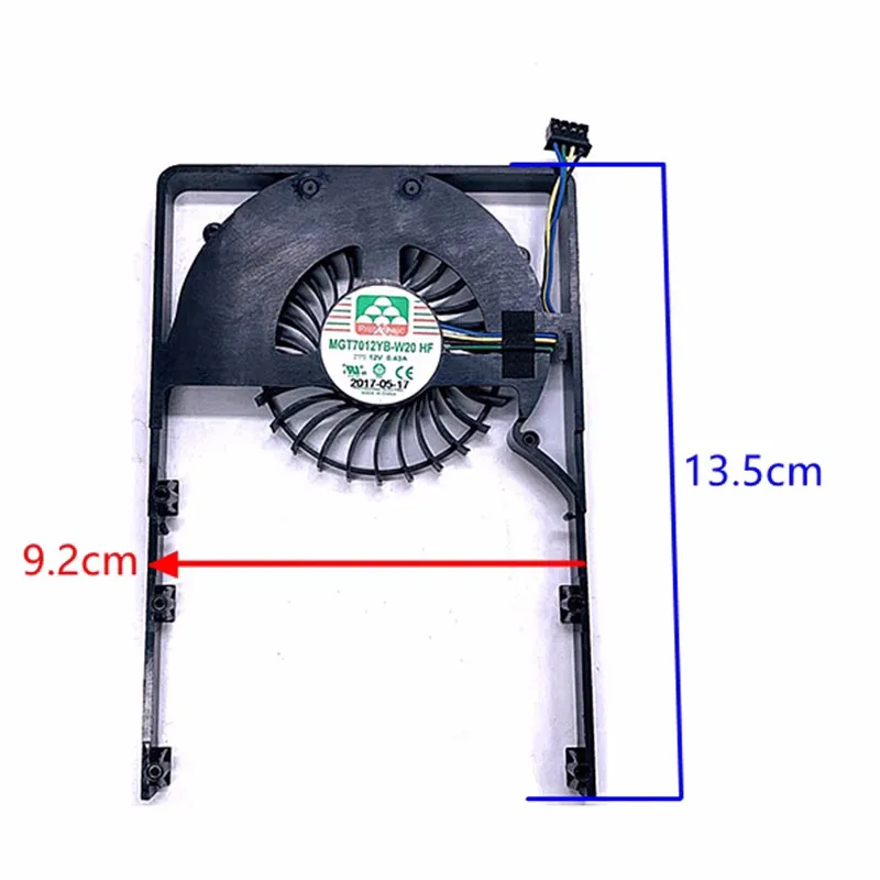 For Quadro M2000 5G MGT7012YB-W20 12V 0.43A 3000RPM professional graphics card Computer fan