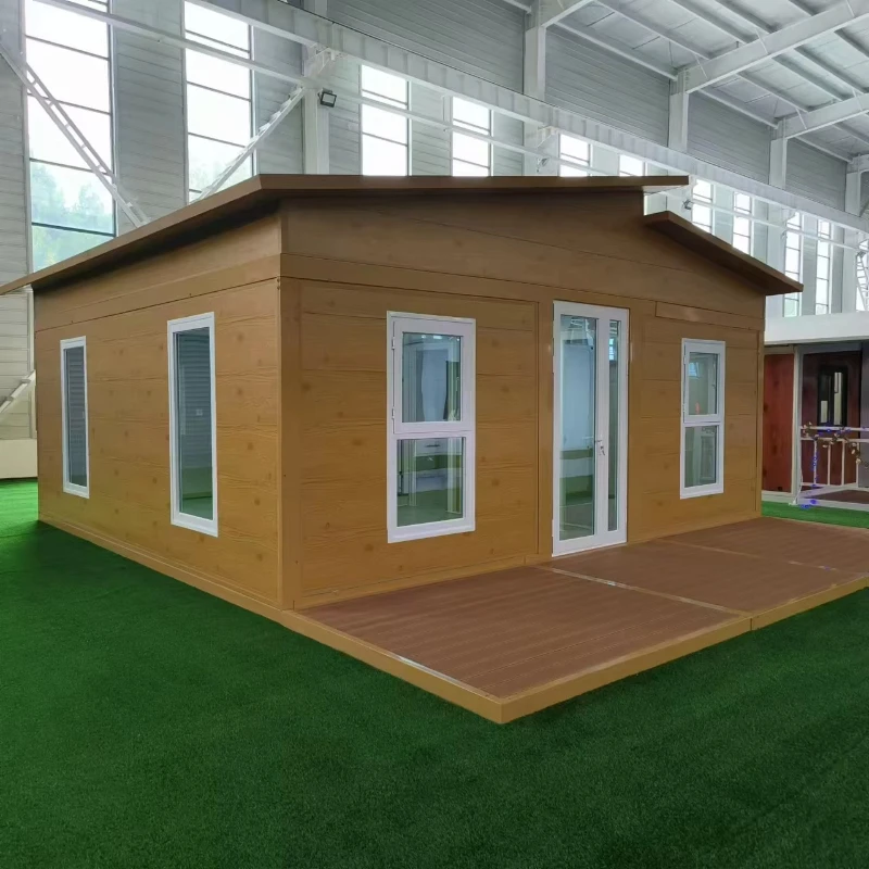 حاوية ألواح شمسية مسبقة الصنع بطول 40 قدمًا، ثلاثة منازل جاهزة لغرف النوم للاستخدام في السوبر ماركت في قرية العطلات