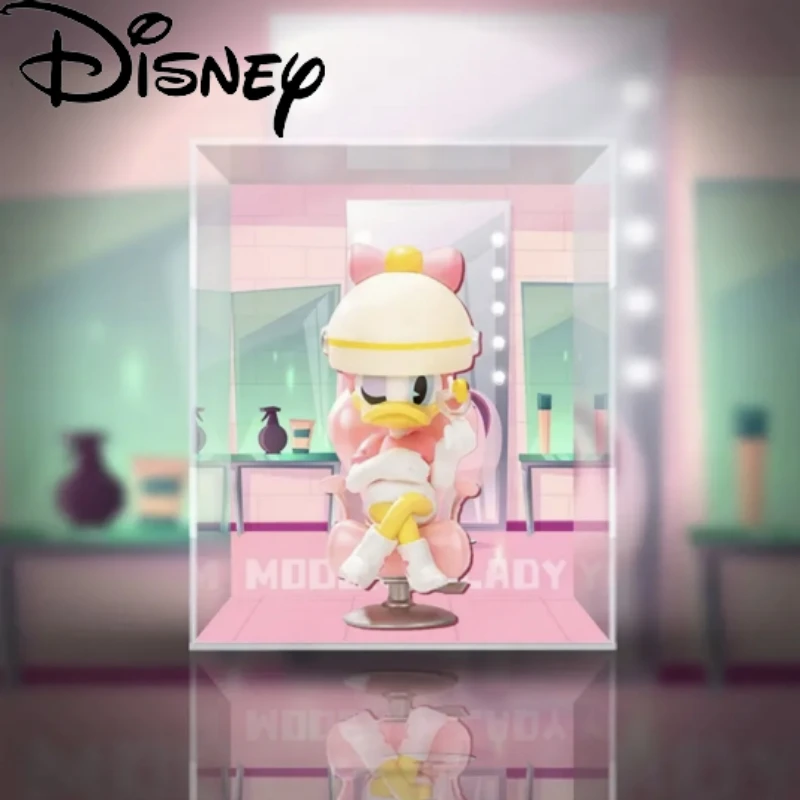 Disney mickey e amigos pato beleza moderna anime figuras de ação moda brinquedos acessórios crianças kawaii dos desenhos animados decoração boneca