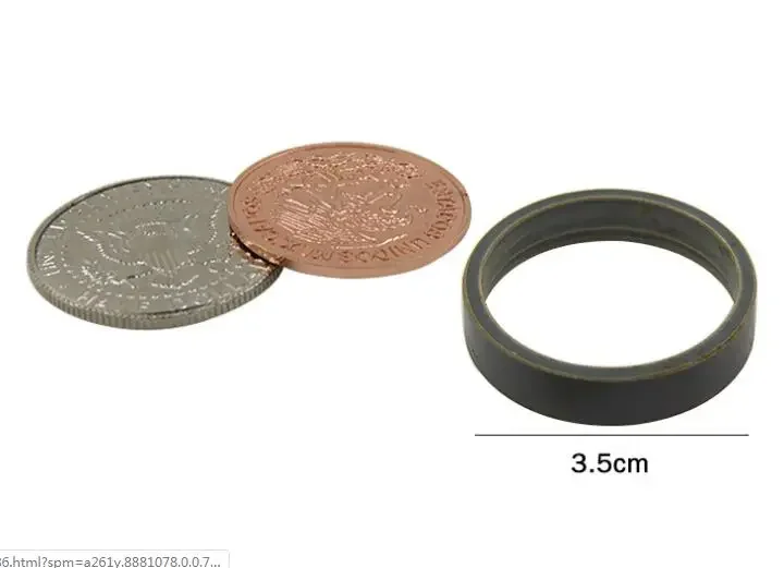 1 Set Scotch En Frisdrank Munten Goocheltrucs Magic Tango Scotch & Soda (Amerikaanse Dollar Versie) - Munt & Geld Magische Rekwisieten Mentalisme speelgoed