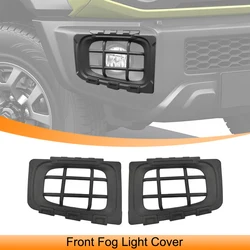 Car Front Fog Light Lamp Guards Decoration Cover Trim for Suzuki Jimny JB64 JB74 2019-2023 Fog Lamp Hoods Exterior Accessories