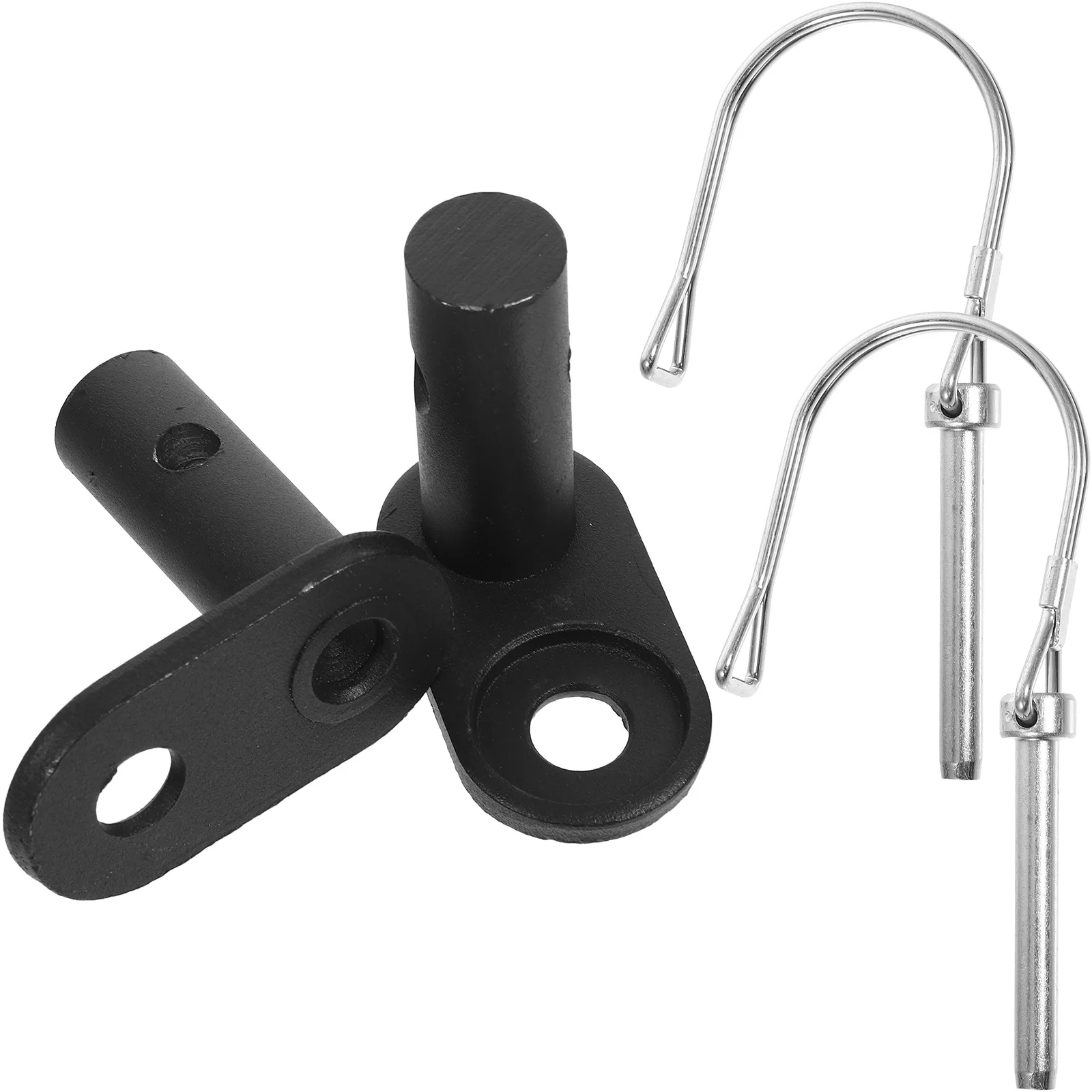 2Pcs Bike Trailer Coupler Easy Install Durable Attachment Secure Bicycle Connector for Kids Baby Pet Trailers Accessories