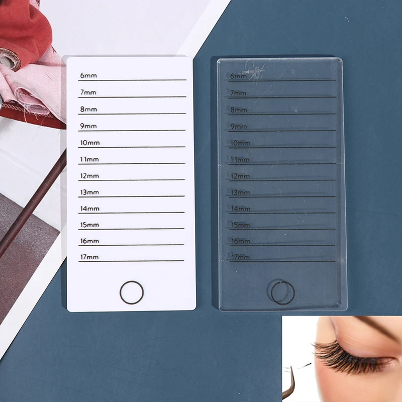 1 Stuks Wimper Pad Acryl Wimperhouder Pad Individuele Wimper Tablet Make-Up Tools Make-Up Palet Lash Extensie Acryl Board