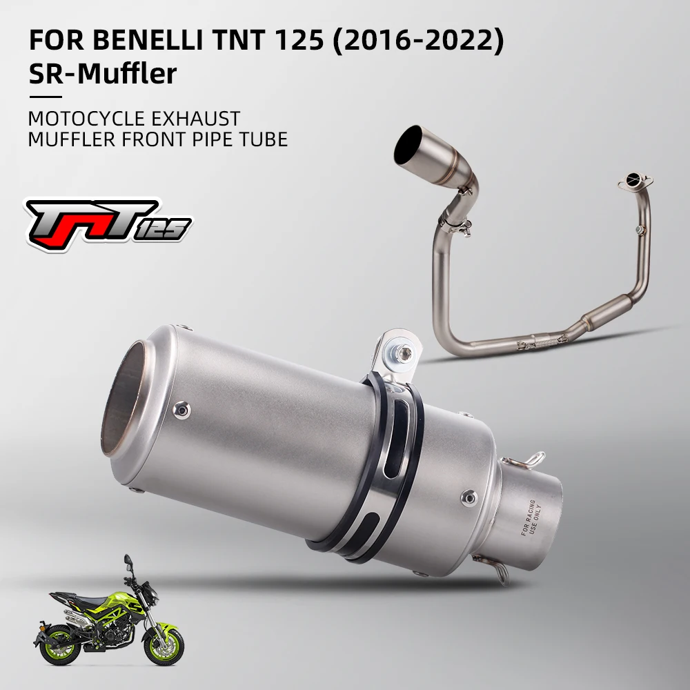 for TNT125 TNT135 full exhaust system 2016-2022