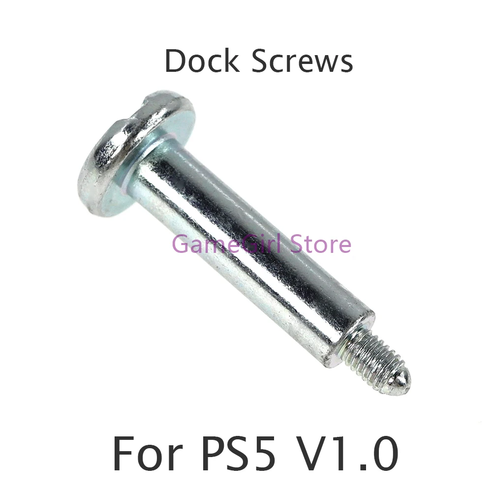 2pcs Replacement Screw For Playstation 5 PS5 Vertical Stand Dock Bracket Base Bottom Fixing Screws