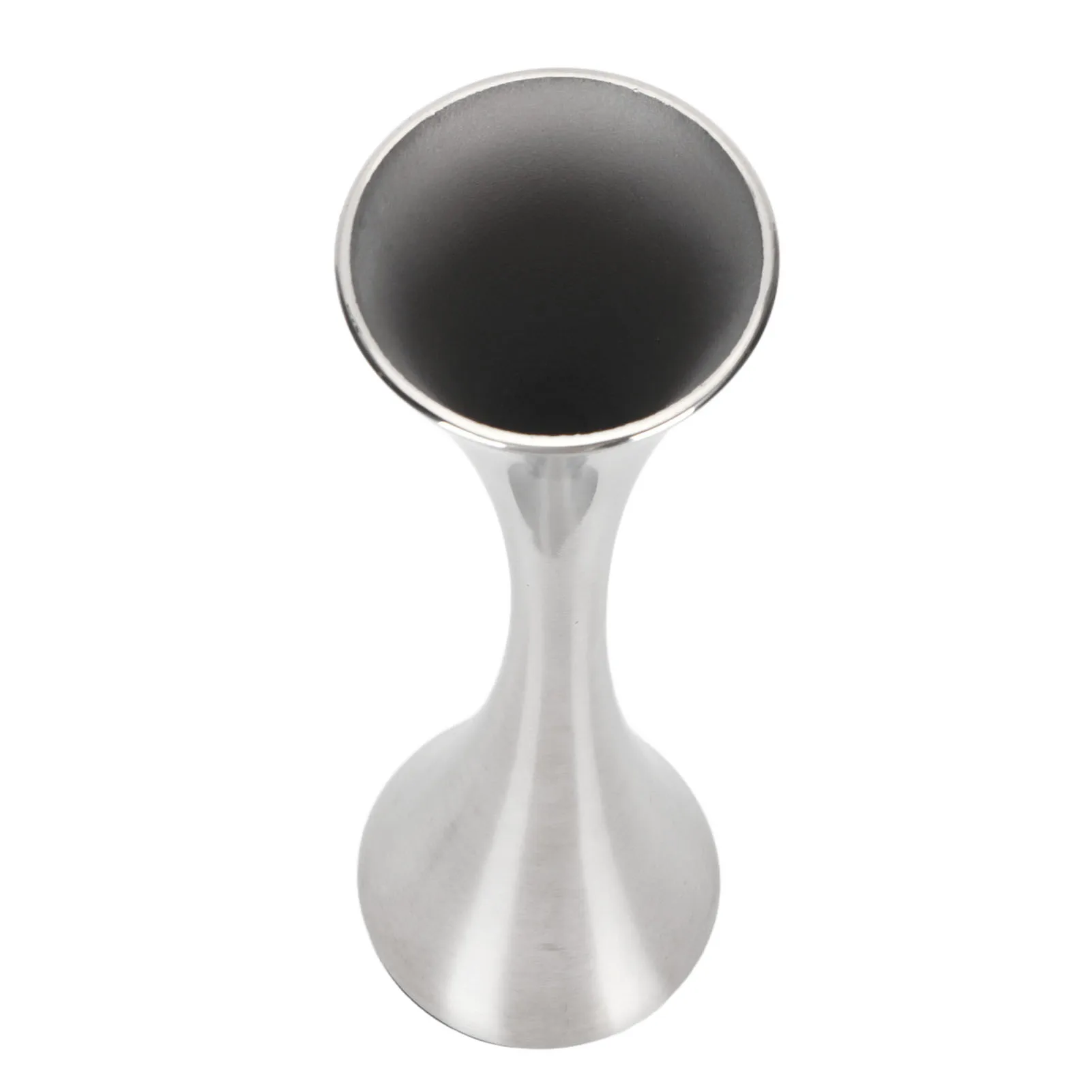 Stainless Steel Vase Modern Style Round Mouth Design Exquisite Flower Vase for Home Livingroom Dining Room Table Decoration