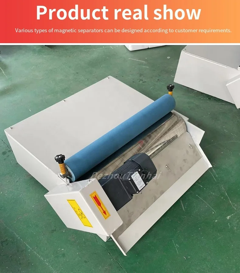 Machine White Color CNC Machine Industrial Magnetic Separators Magnetic Separator
