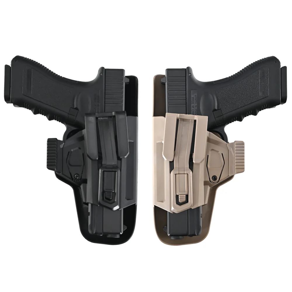 Glock 17, 19, 22, 23, g-9, arma coldre cinto interior, iwb, portátil, tático, acessórios de caça, revista, novo